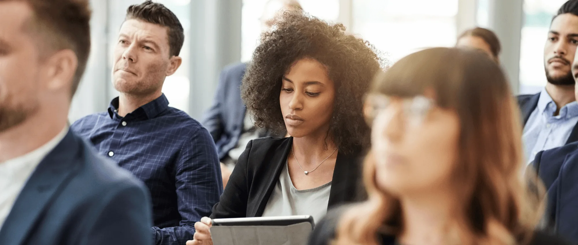 people in conference